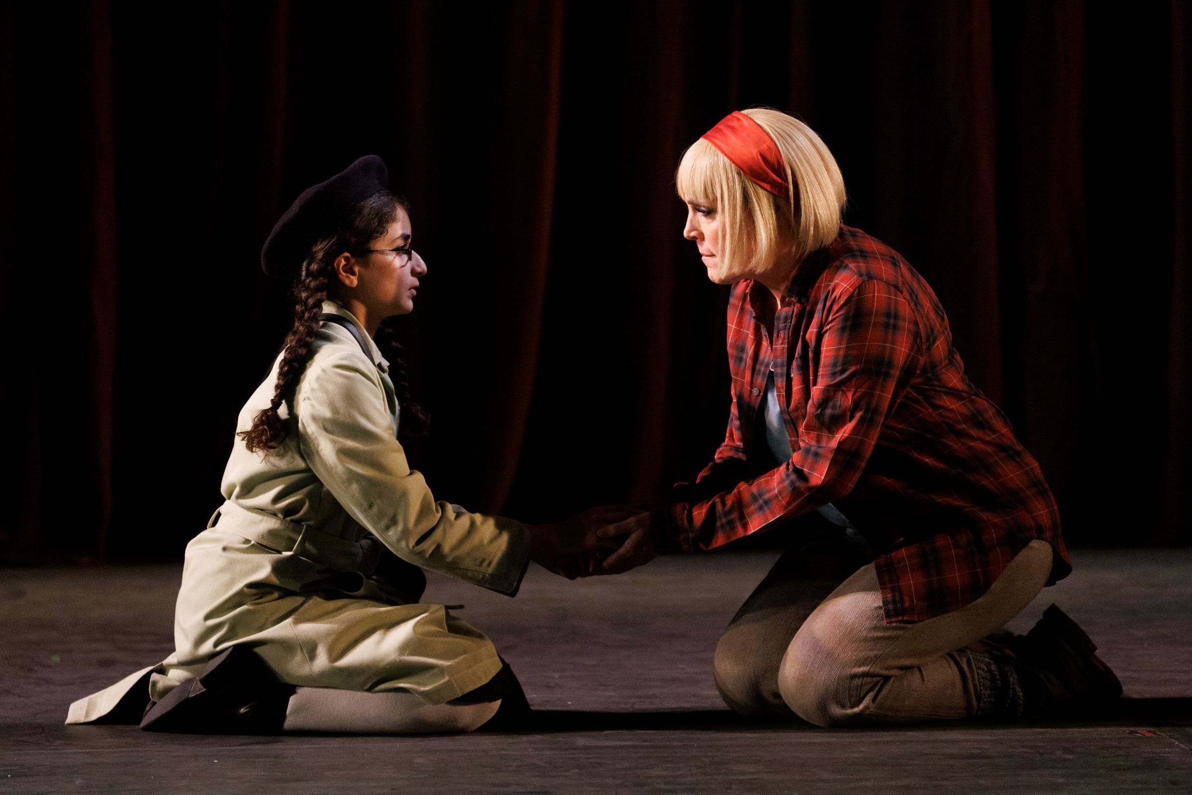 Summah Chandi (Mlle Germont) and Nicole Chevalier (Violetta) © Belinda Jiao
