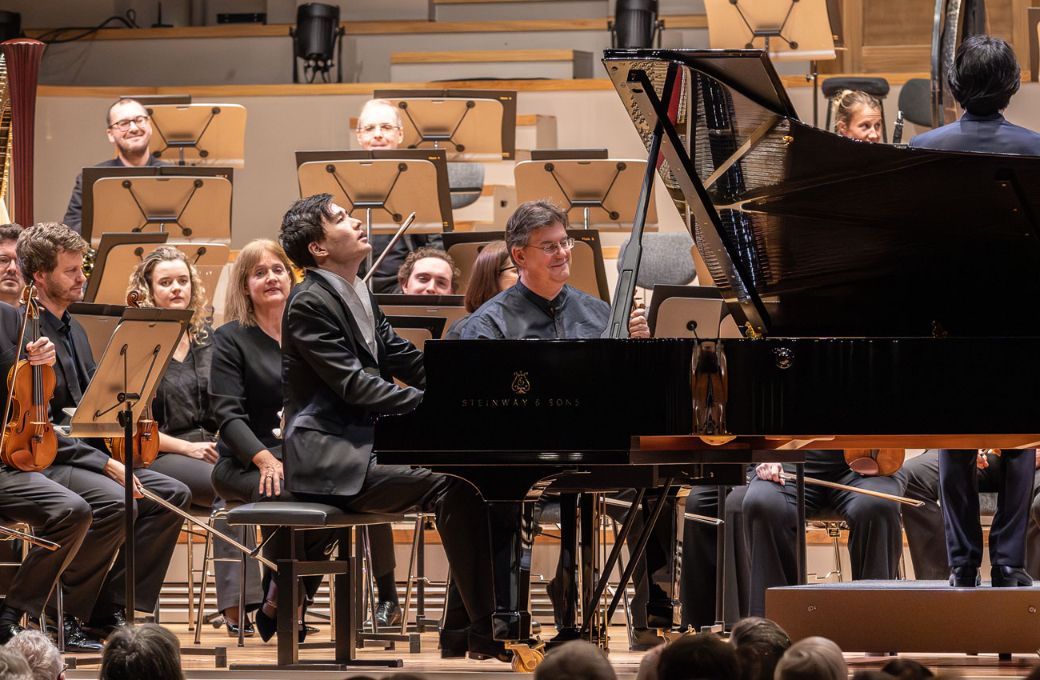Louis Schwizgebel mit dem CBSO © Christian Meuwly