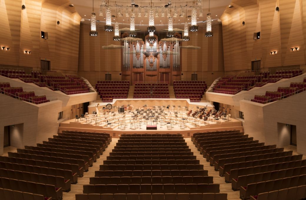 Suntory Hall, main hall &copy; Suntory Hall