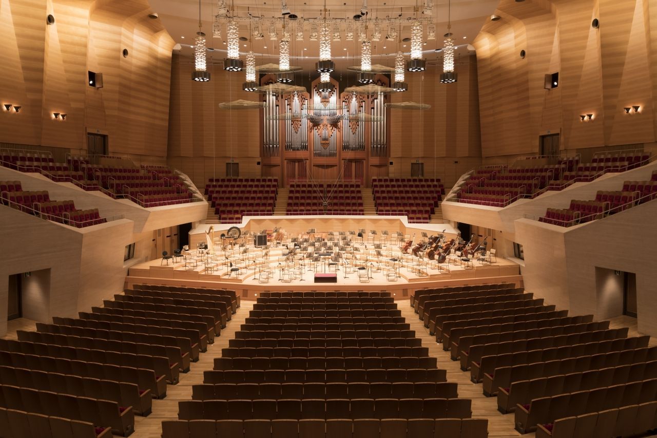Suntory Hall, main hall &copy; Suntory Hall