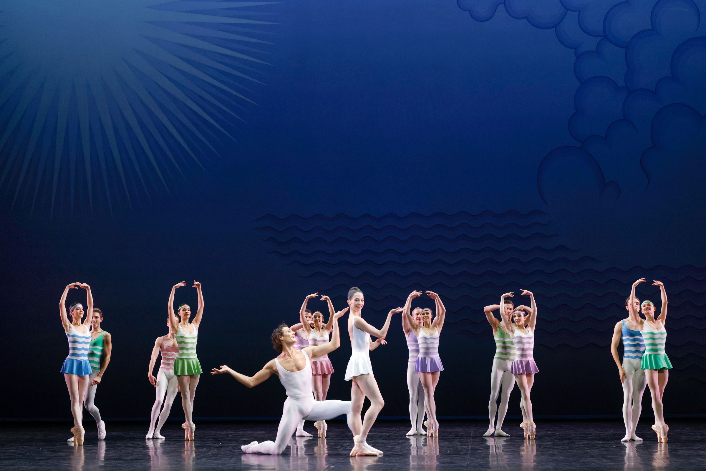 Hugo Marchand et Hannah O’Neill dans <i>En Sol</i> © Svetlana Loboff / Opéra national de Paris