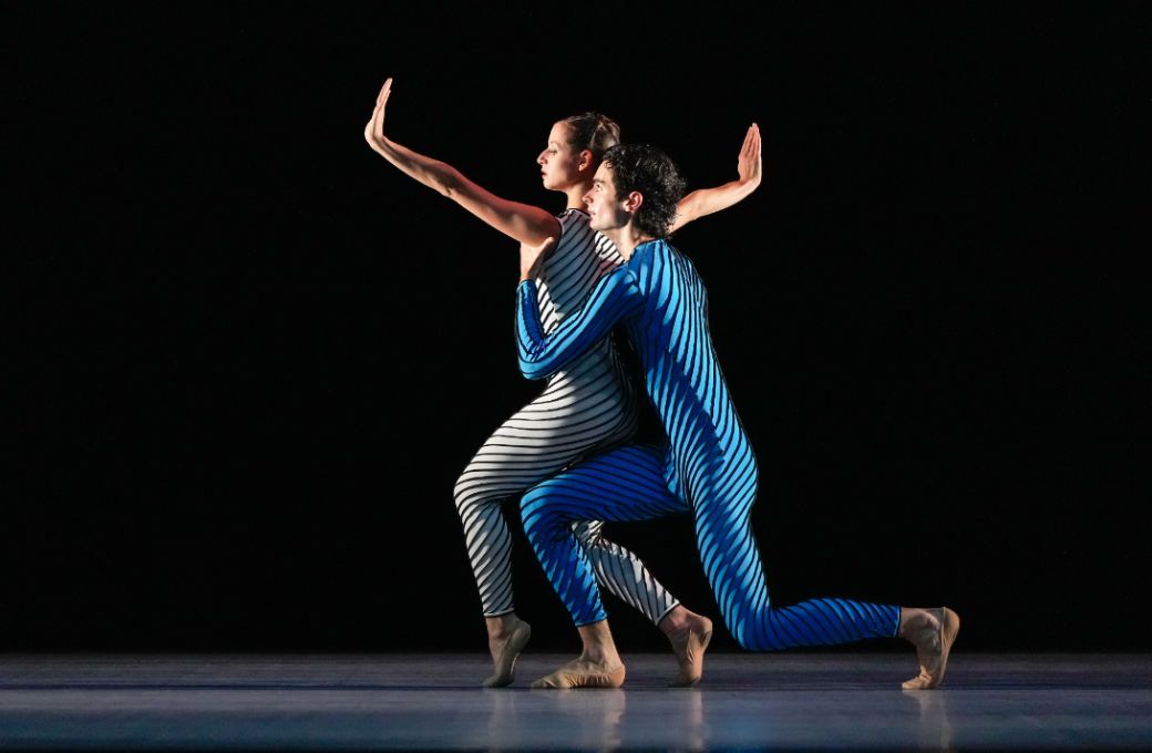 Elisabeth Vincenti and Samuel L&oacute;pez Legaspi in Hans van Manen's <i>Visions Fugitives</i> &copy; Roman Novitsky