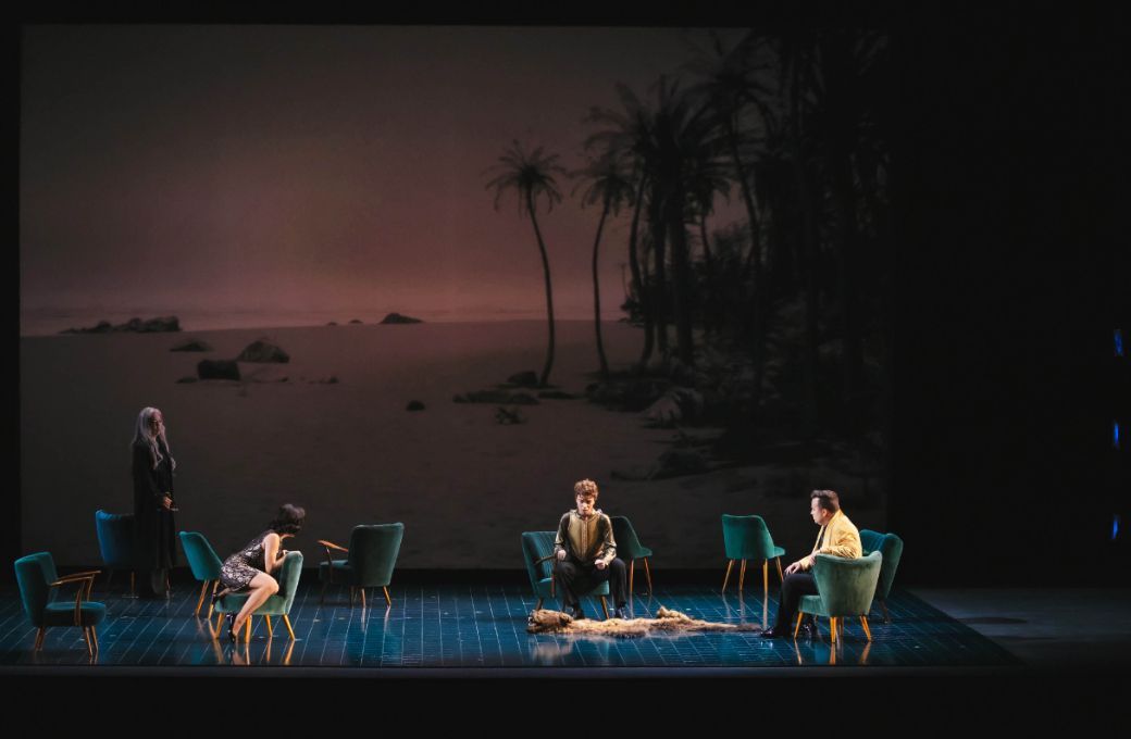 Nina Yoshida Nelsen (Melissa), Sharleen Joynt, Ginger Costa-Jackson, John Marzano (Oronte) &copy; Sunny Martini