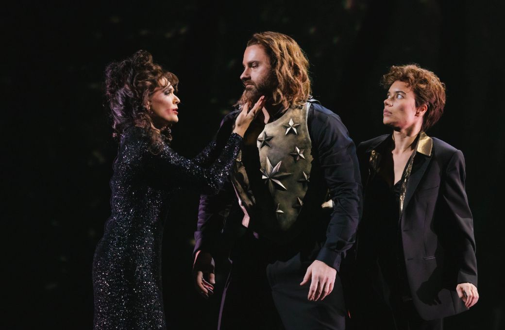 Vanessa Goikoetxea (Alcina), Randall Scotting (Ruggiero), Ginger Costa-Jackson (Bradamante) &copy; Sunny Martini