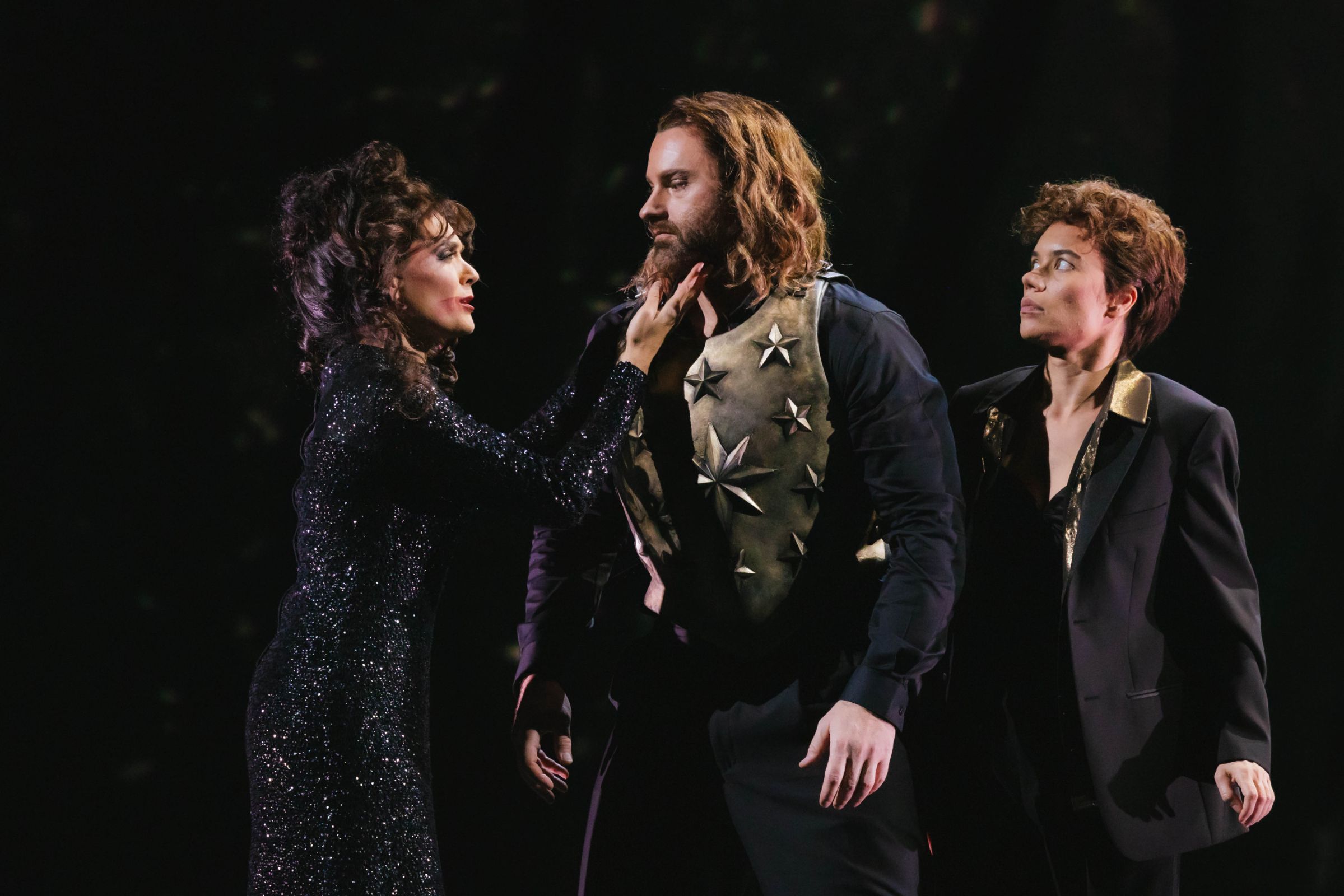 Vanessa Goikoetxea (Alcina), Randall Scotting (Ruggiero), Ginger Costa-Jackson (Bradamante) &copy; Sunny Martini