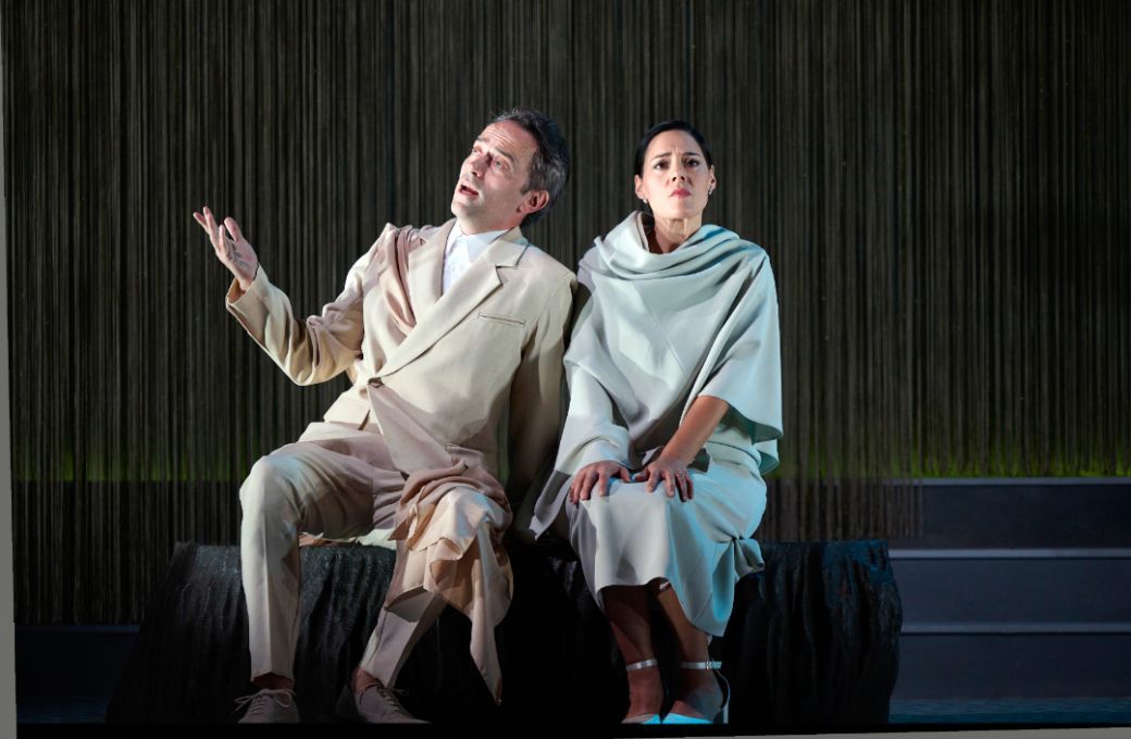Trevor Eliot Bowes (Seneca), Kezia Bienek (Ottavia) &copy; Richard Hubert Smith