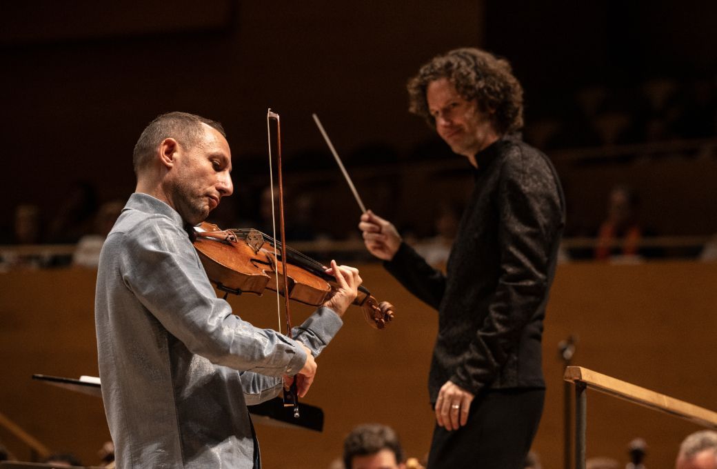 Antoine Tamestit y Nicholas Collon &copy; May Zircus | L'Auditori