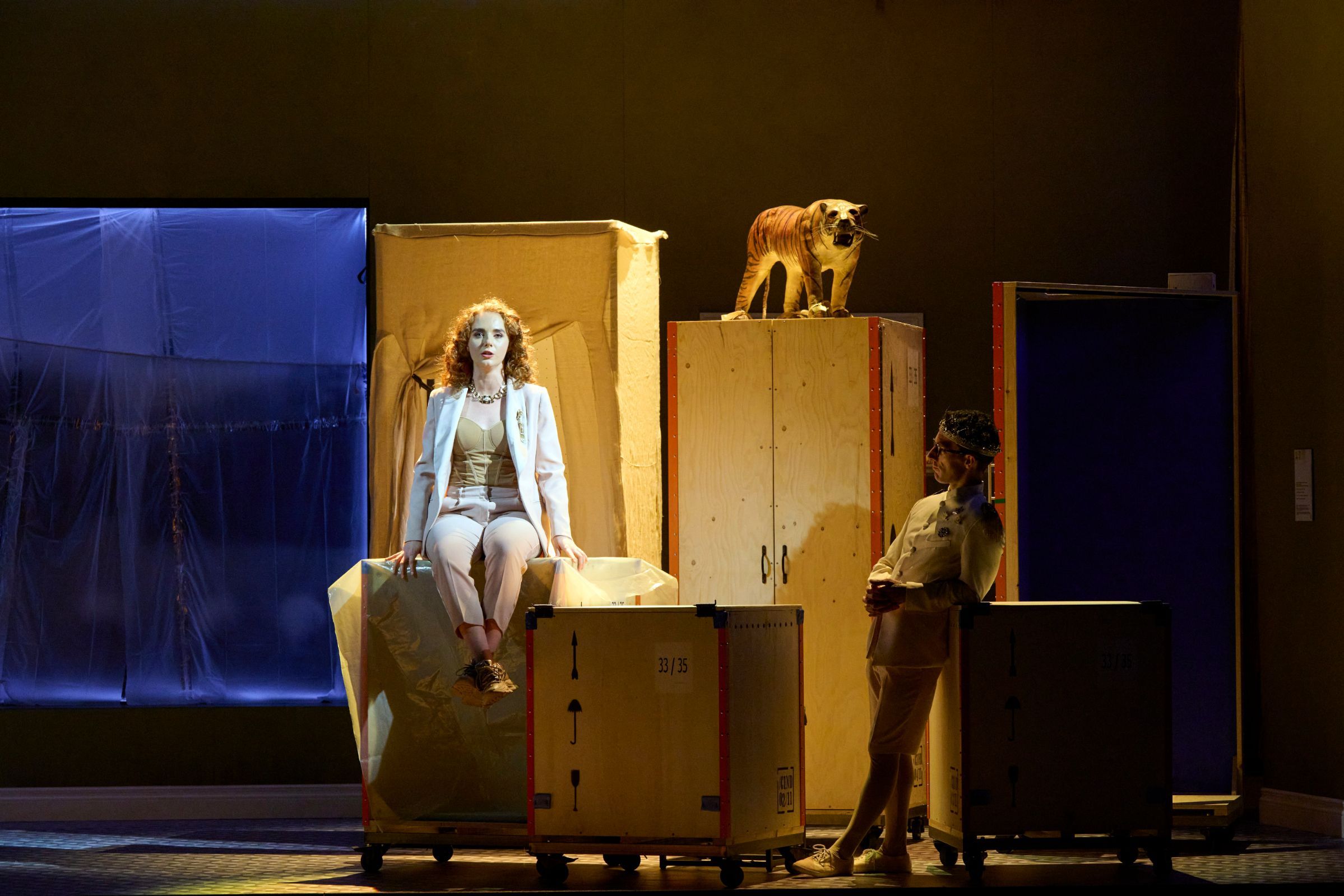 Esme Bronwen-Smith (Angelina), Joseph Doody (Don Ramiro) &copy; Richard Hubert Smith