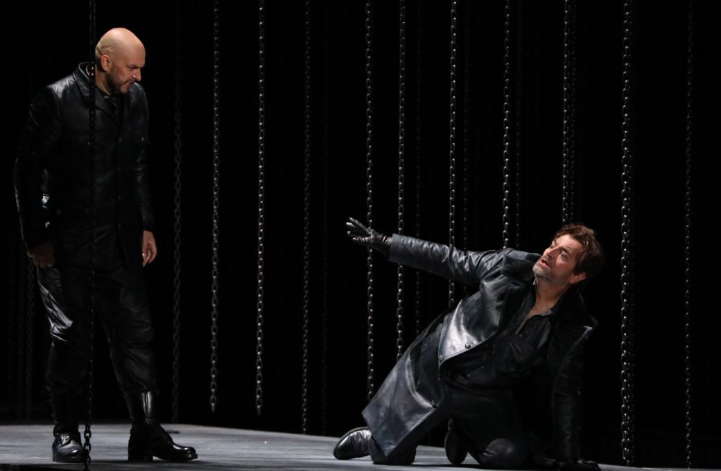 Roman Burdenko (Manfredo), Giorgio Berrugi (Avito) &copy; Teatro alla Scala | Brescia e Amisano