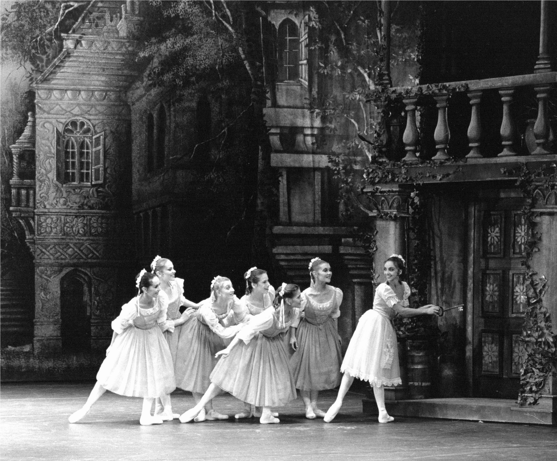 Jane Sanig as Swanhilda with London City Ballet in <i>Coppélia</i> © Peter Teigen