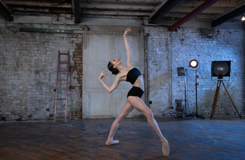 Ayça Anil, a dancer with the new London City Ballet © ASH
