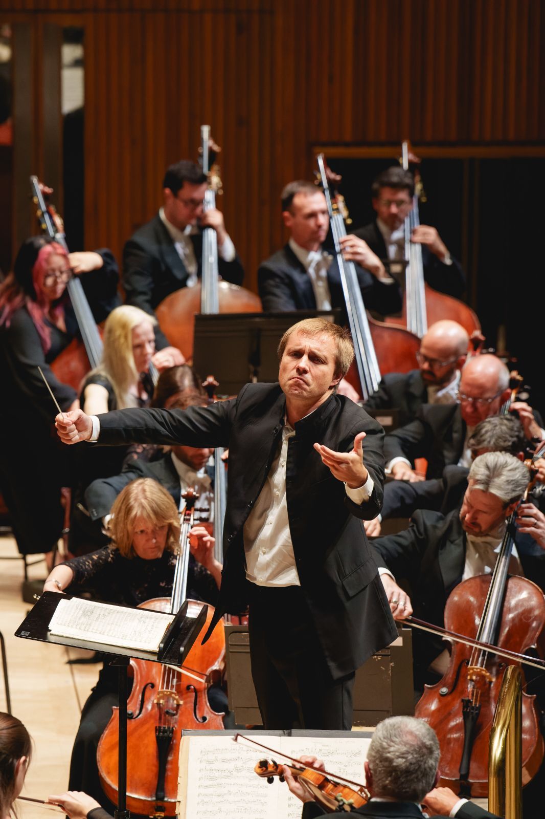 Vasily Petrenko conducts the Royal Philharmonic Orchestra &copy; Andy Paradise