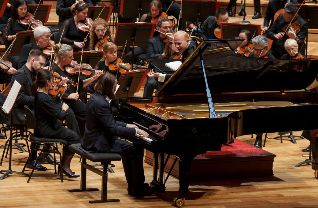 Yannick Nézet-Séguin, le Philadelphia Orchestra et Daniil Trifonov © Todd Rosenberg