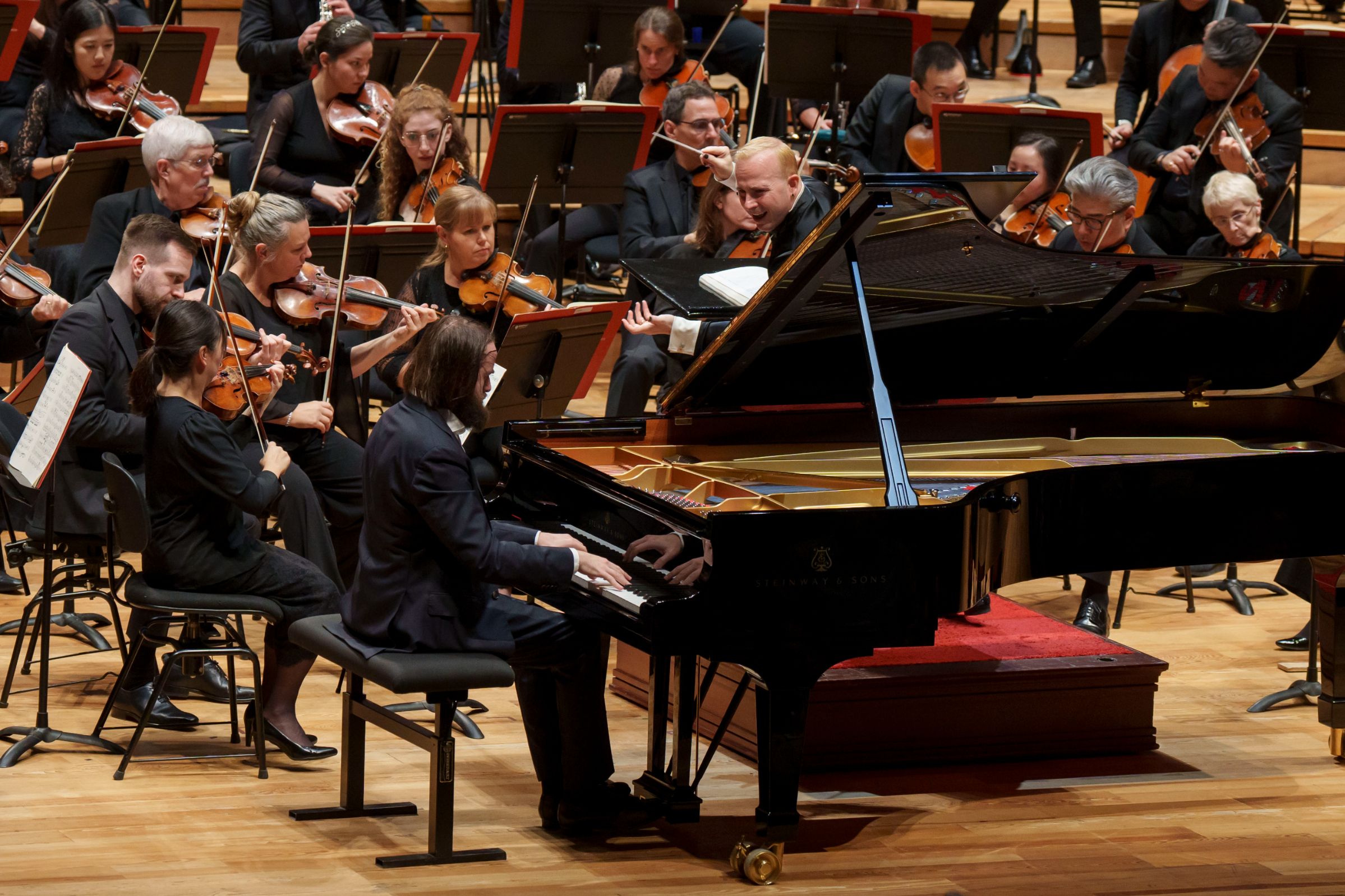 Yannick Nézet-Séguin, le Philadelphia Orchestra et Daniil Trifonov © Todd Rosenberg