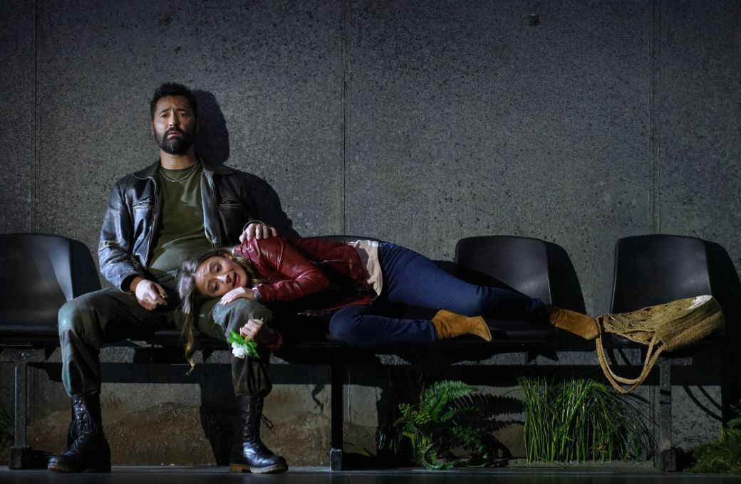 Christophe Dumaux (Orlando) y Giulia Semenzato (Dorinda) &copy; Javier del Real | Teatro Real