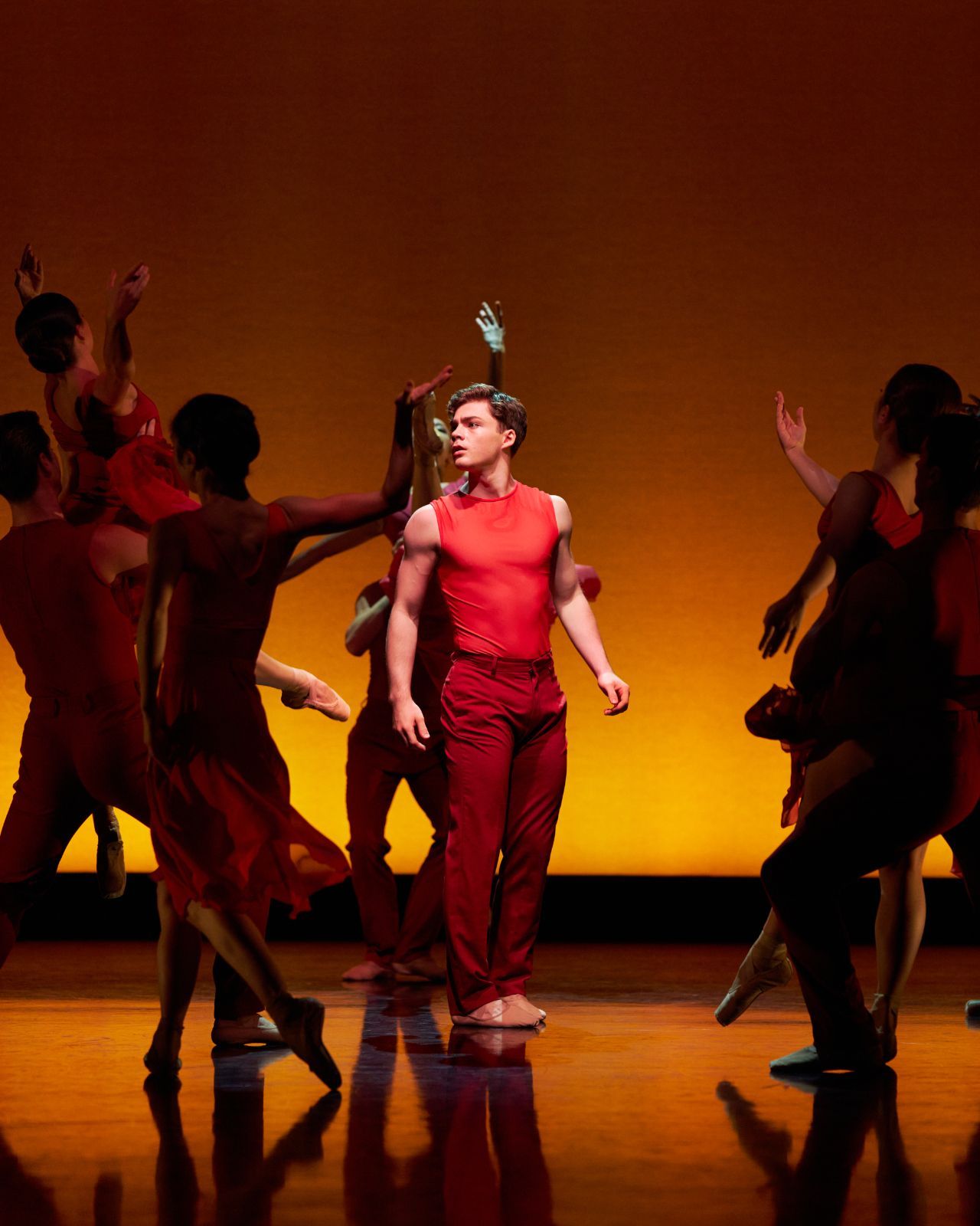 Harris Beattie in Tiler Peck's <i>Intimate Pages</i> © Kyle Baines