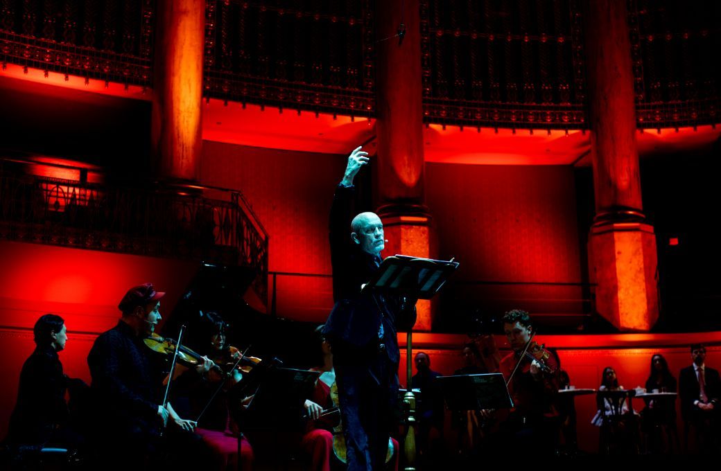 Malkovich’s oratory in <i>The Music Critic</i> © Julia Wesely