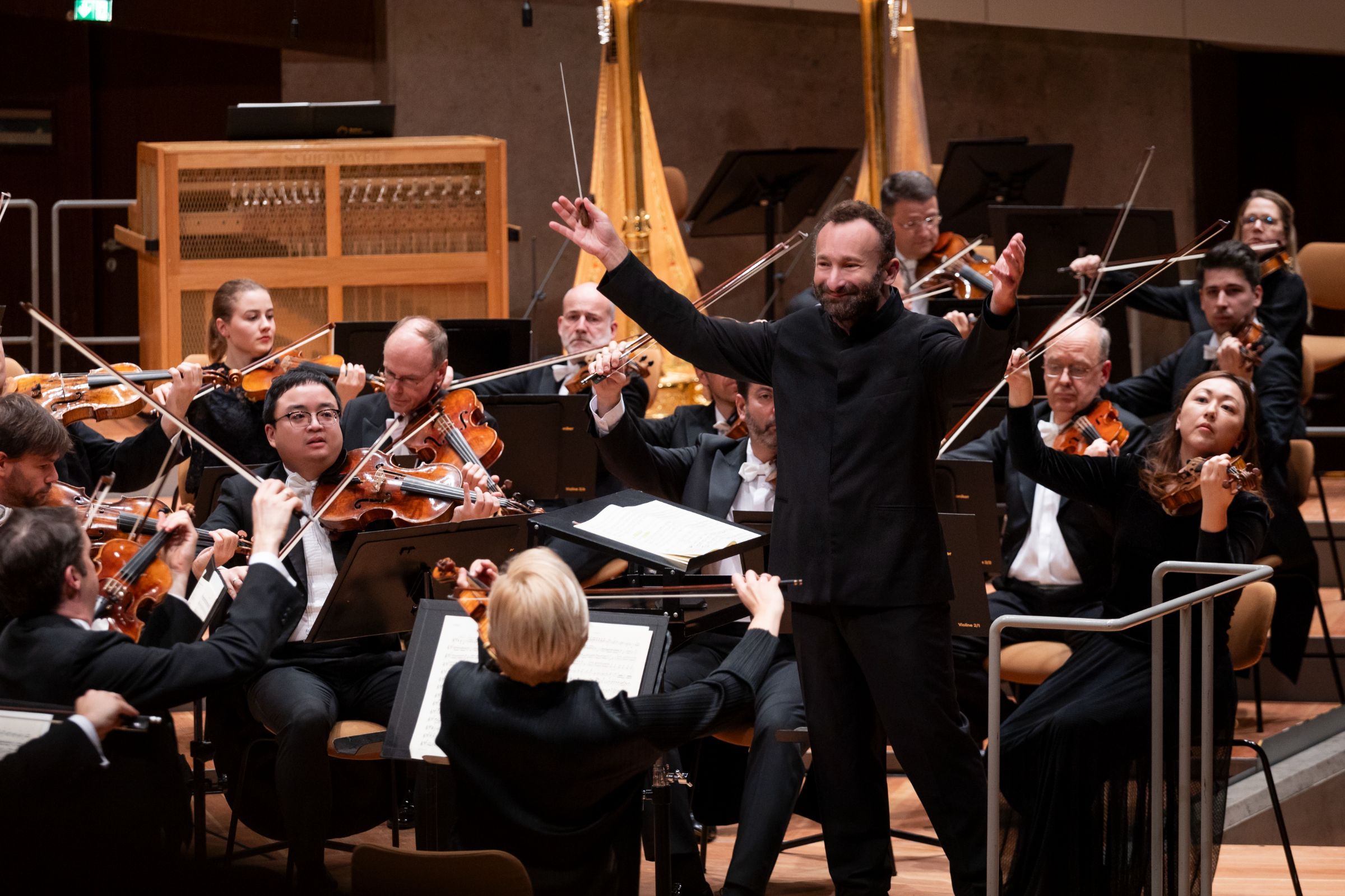 Kirill Petrenko dirigiert die Berliner Philharmoniker &copy; Frederike van der Straeten