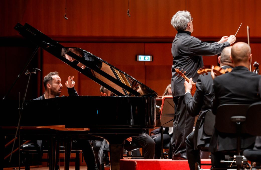 Igor Levit, Sir Antonio Pappano and the Orchestra dell'Accademia Nazionale di Santa Cecilia &copy; Musacchio, Ianniello &amp; Pasqualini