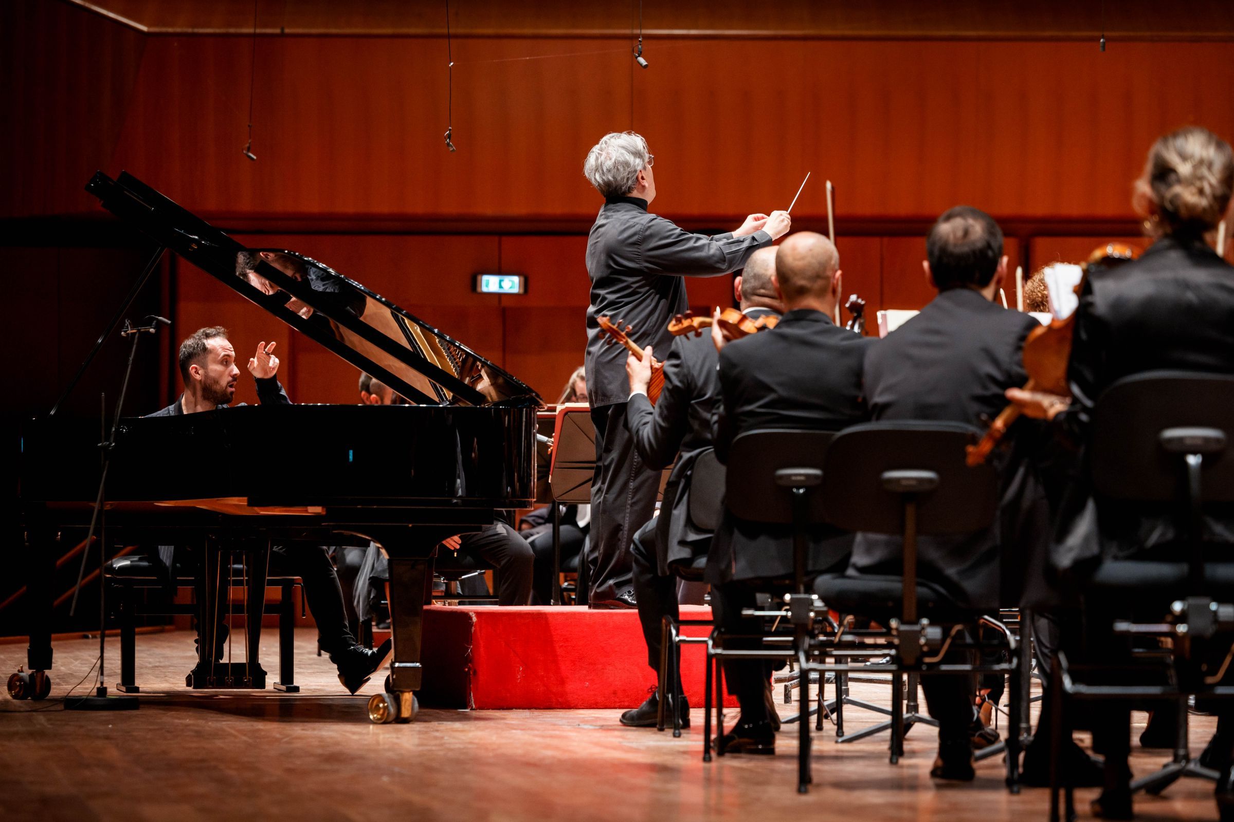 Igor Levit, Sir Antonio Pappano and the Orchestra dell'Accademia Nazionale di Santa Cecilia &copy; Musacchio, Ianniello &amp; Pasqualini