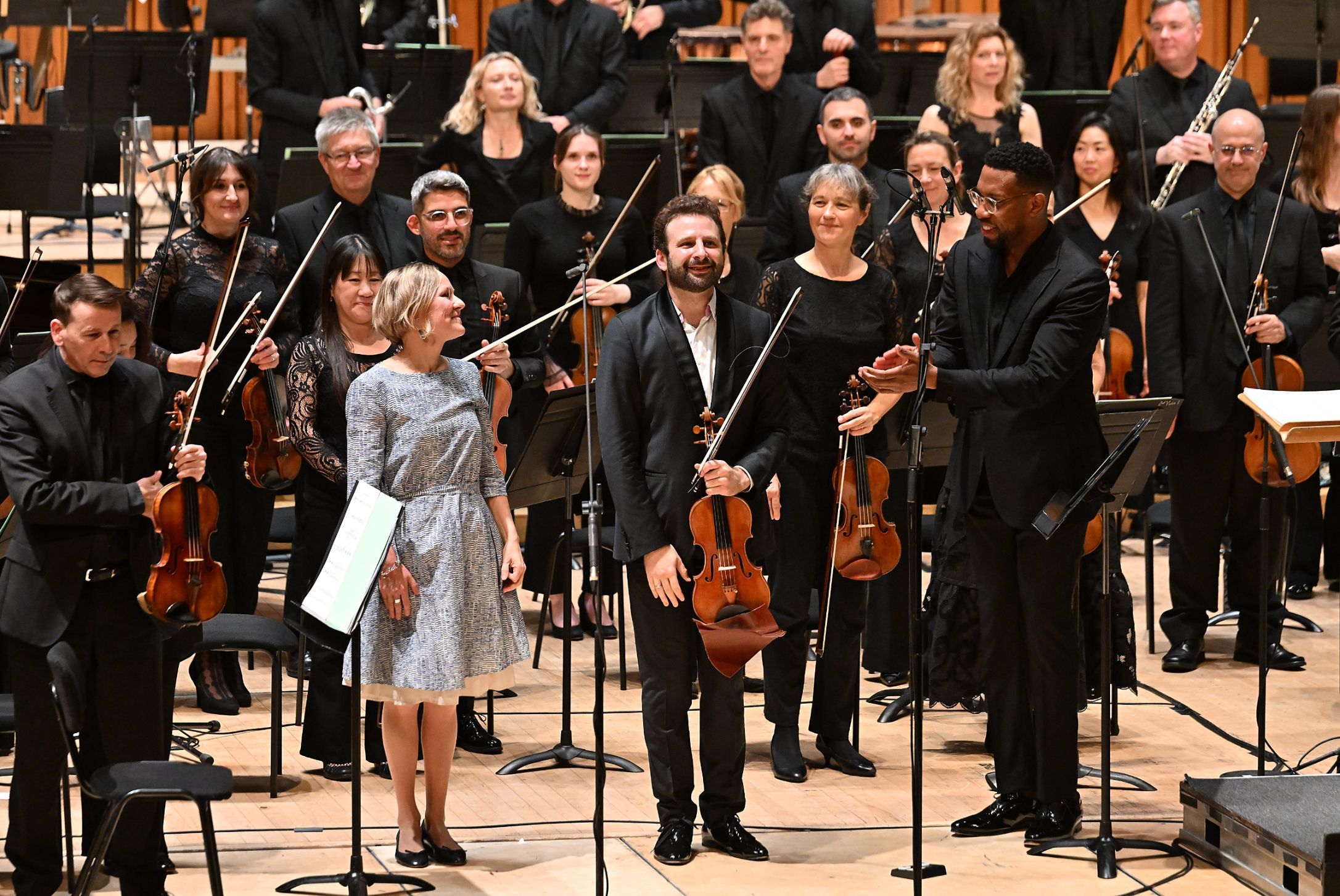 Lotta Wennäkoski, Ilya Gringolts and Roderick Cox &copy; BBC | Mark Allan