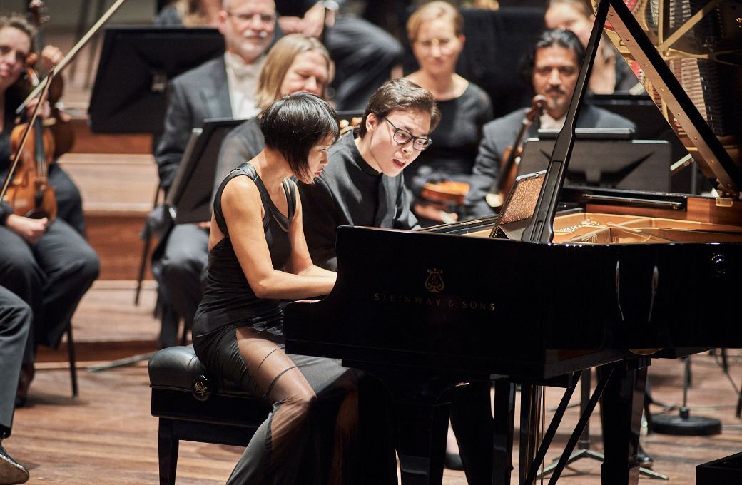Yuja Wang und Tarmo Peltokoski © Eduardus Lee