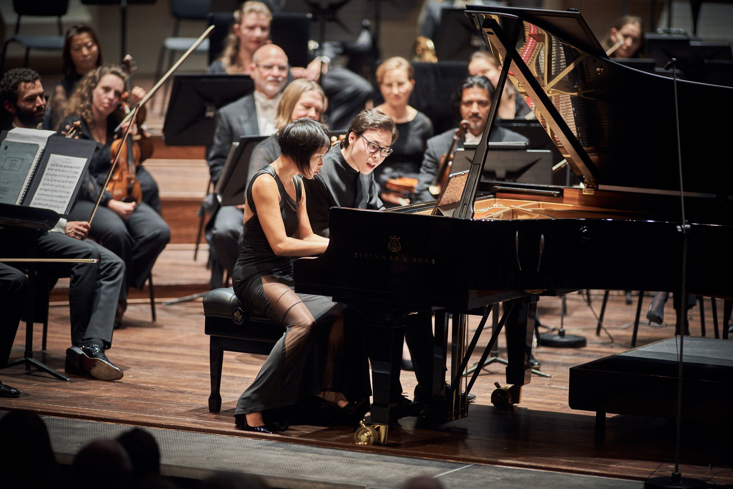 Yuja Wang und Tarmo Peltokoski &copy; Eduardus Lee