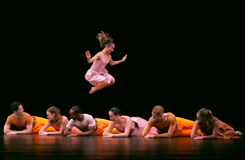 Lisa Borres with Paul Taylor Dance Company in <i>Esplanade</i> © Whitney Browne