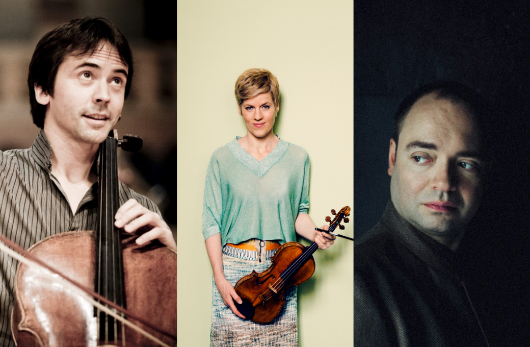 Jean-Guihen Queyras, Isabelle Faust, Alexander Melnikov © Marco Borggreve / Felix Broede / Julien Mignot