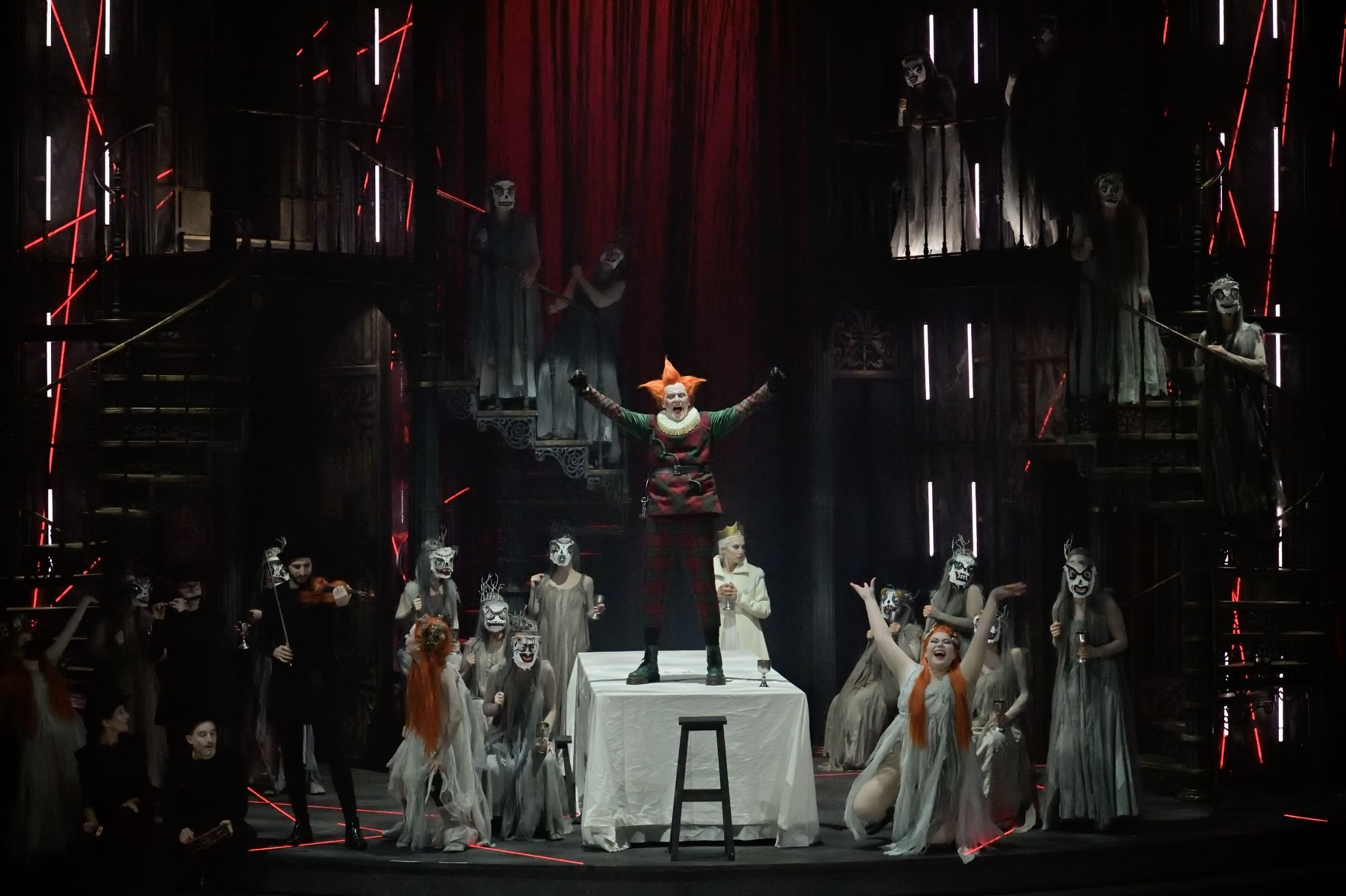 <i>Macbeth Underworld</i> à l'Opéra-Comique &copy; Stefan Brion