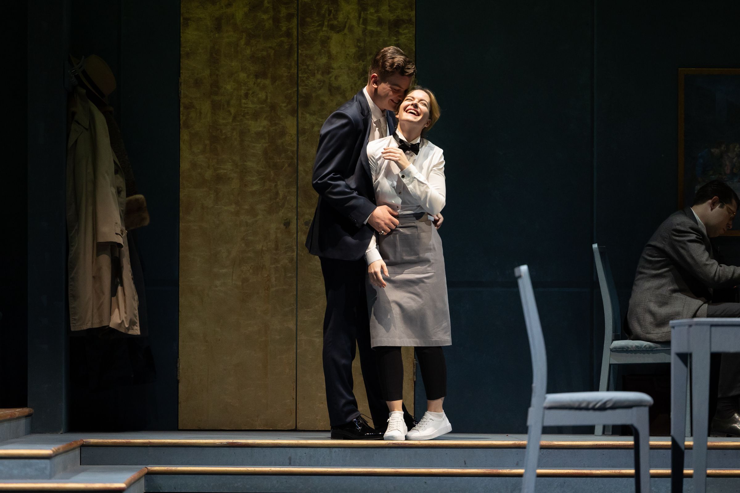 Daniel Matoušek (Rinuccio) and Doubravka Součková (Lauretta) &copy; Zdeněk Sokol