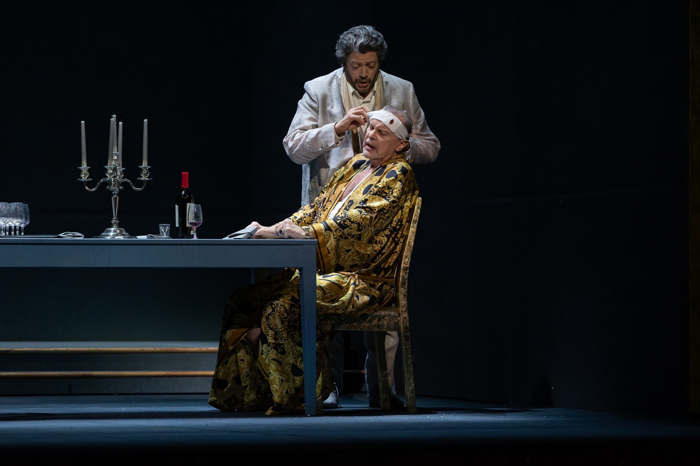 Miguelangelo Cavalcanti (Spinelloccio) and Štefan Margita (Don Buoso) &copy; Zdeněk Sokol