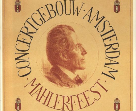 Poster for the 1920 Mahler Festival, Amsterdam © Mahler Foundation