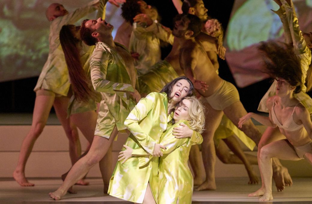 Isabel Signoret (Amando) und Maria Nazarova (Amanda) © Wiener Staatsoper | Michael Pöhn