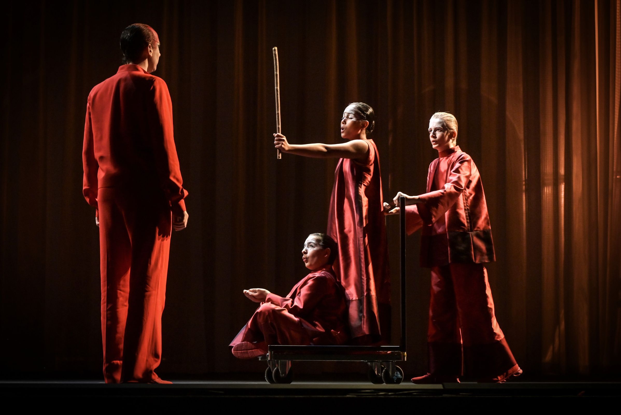 <i>La Flûte enchantée</i> mise en scène par Cédric Klapisch au TCE &copy; Vincent Pontet