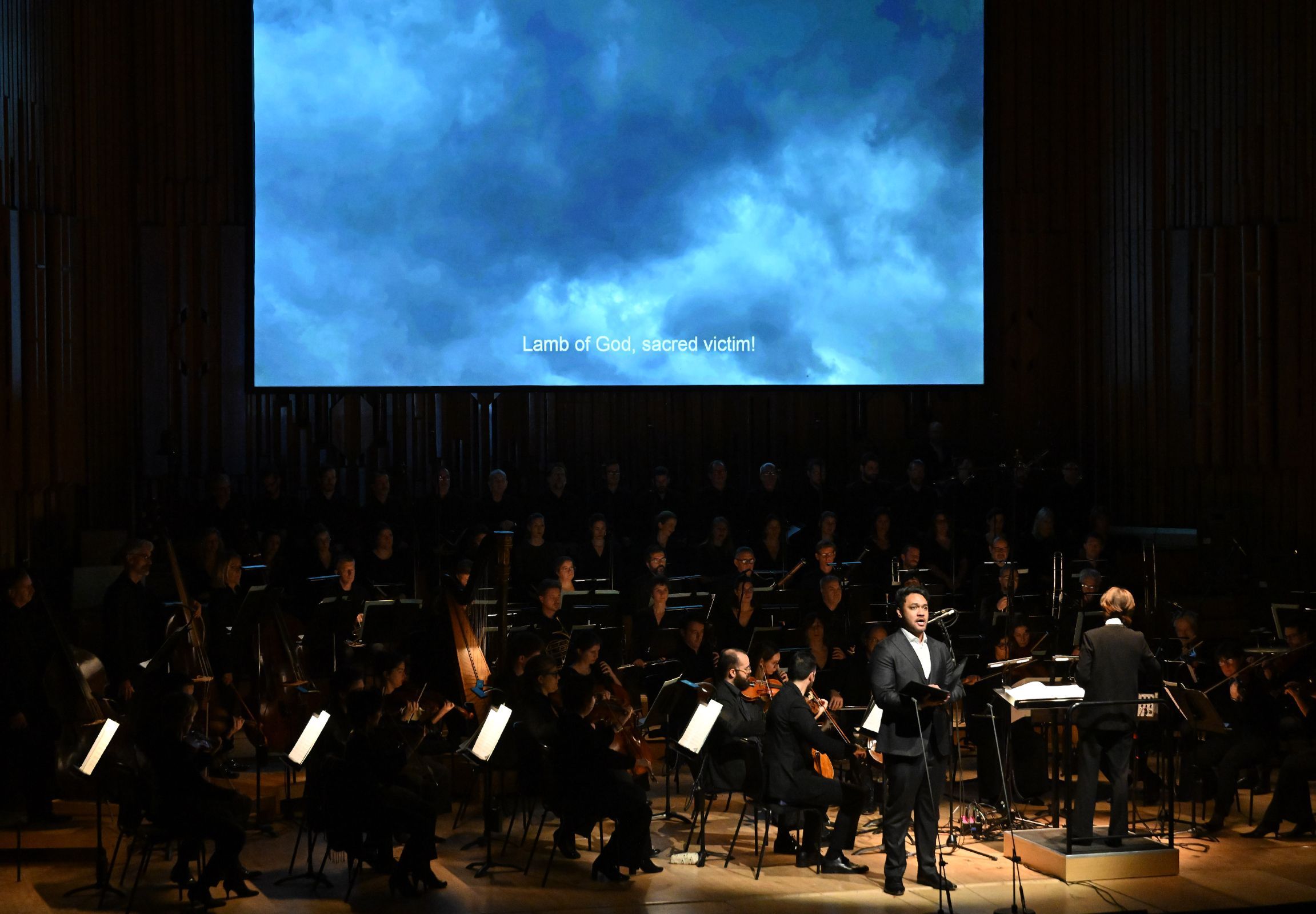 Amitai Pati, Laurence Equilbey, accentus and Insula Orchestra &copy; Mark Allan | Barbican