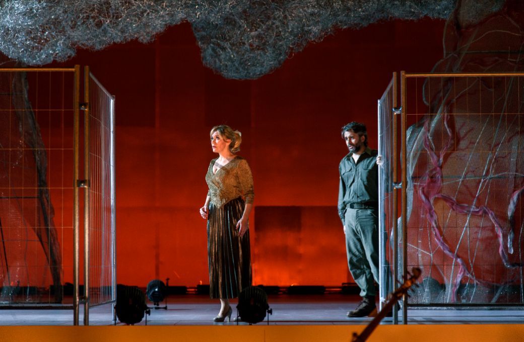 Carolyn Sampson (Cr&eacute;use) and Reinoud Van Mechelen (Jason) &copy; Ruth Walz