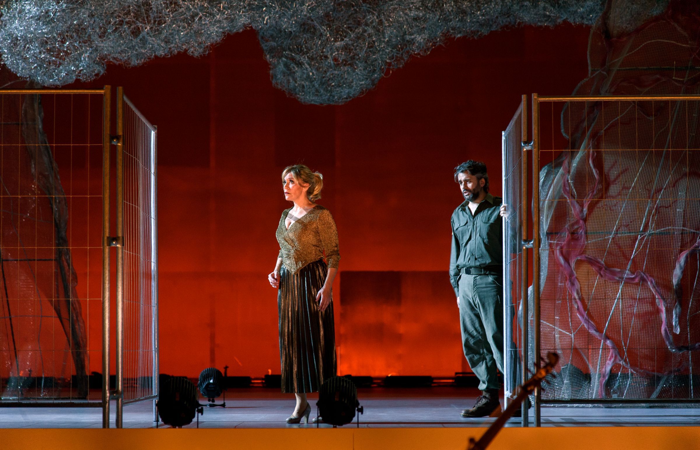 Carolyn Sampson (Créuse) and Reinoud Van Mechelen (Jason) &copy; Ruth Walz