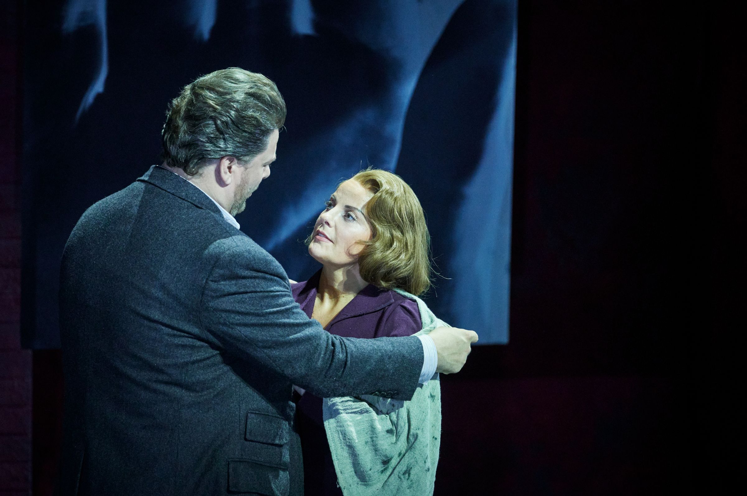 Merūnas Vitulskis (Rodolfo) and Celine Byrne (Mimì) © Ros Kavanagh
