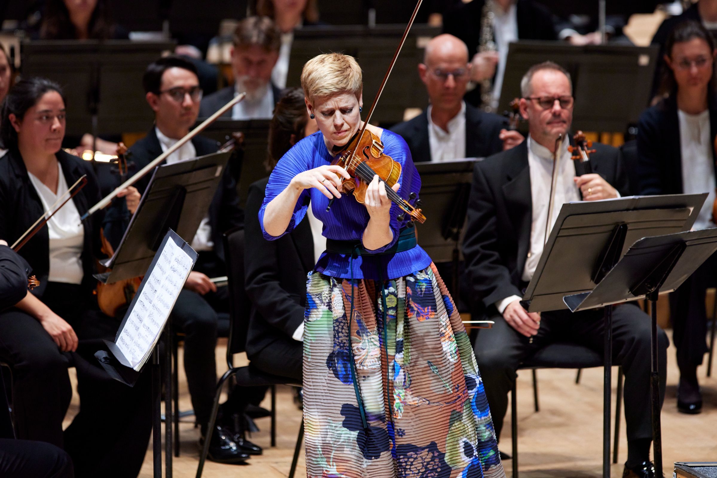 Isabelle Faust and the London Symphony Orchestra © LSO | Kevin Leighton