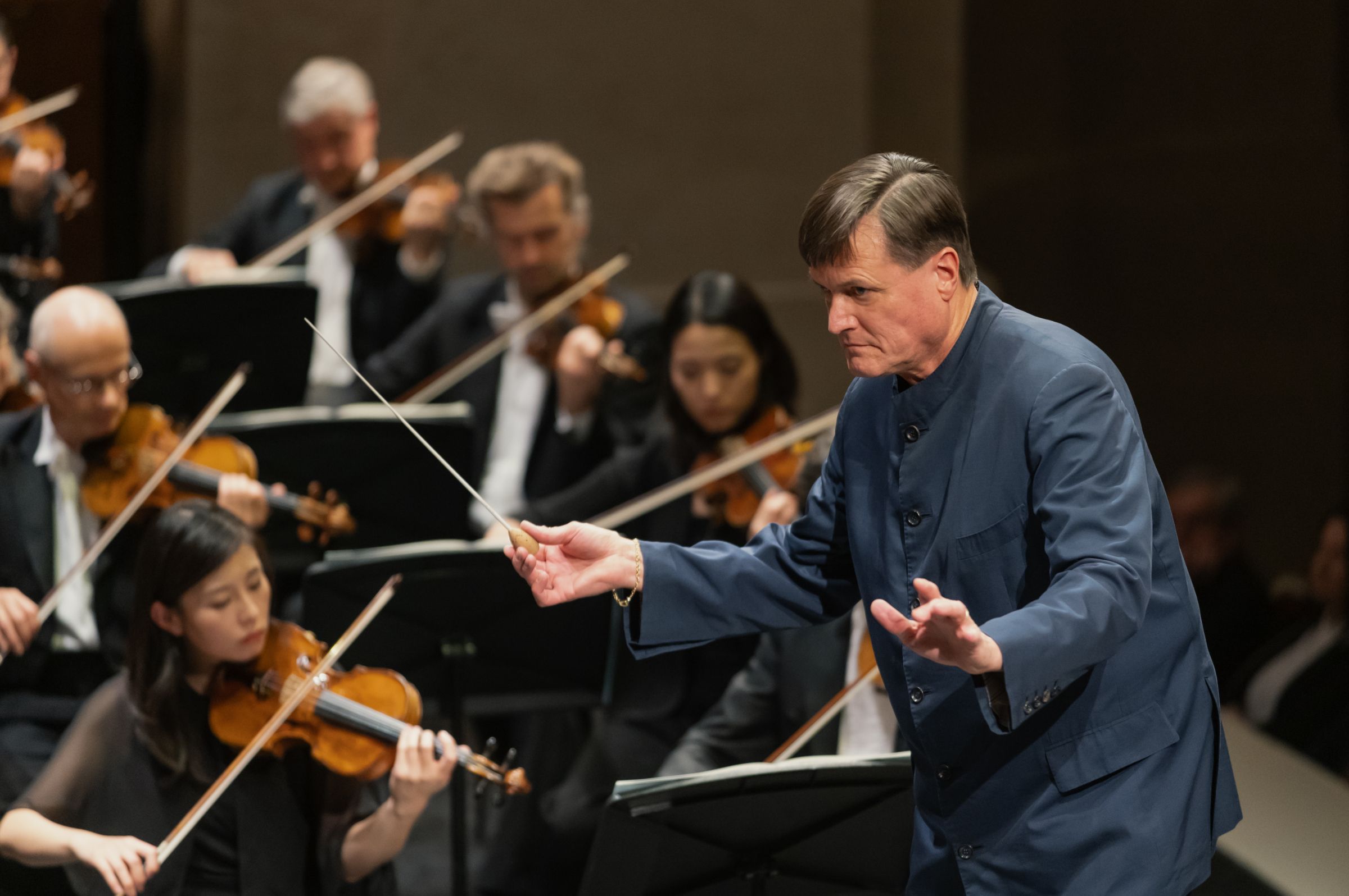 Christian Thielemann dirigiert die Staatskapelle Berlin © Jakob Tillmann
