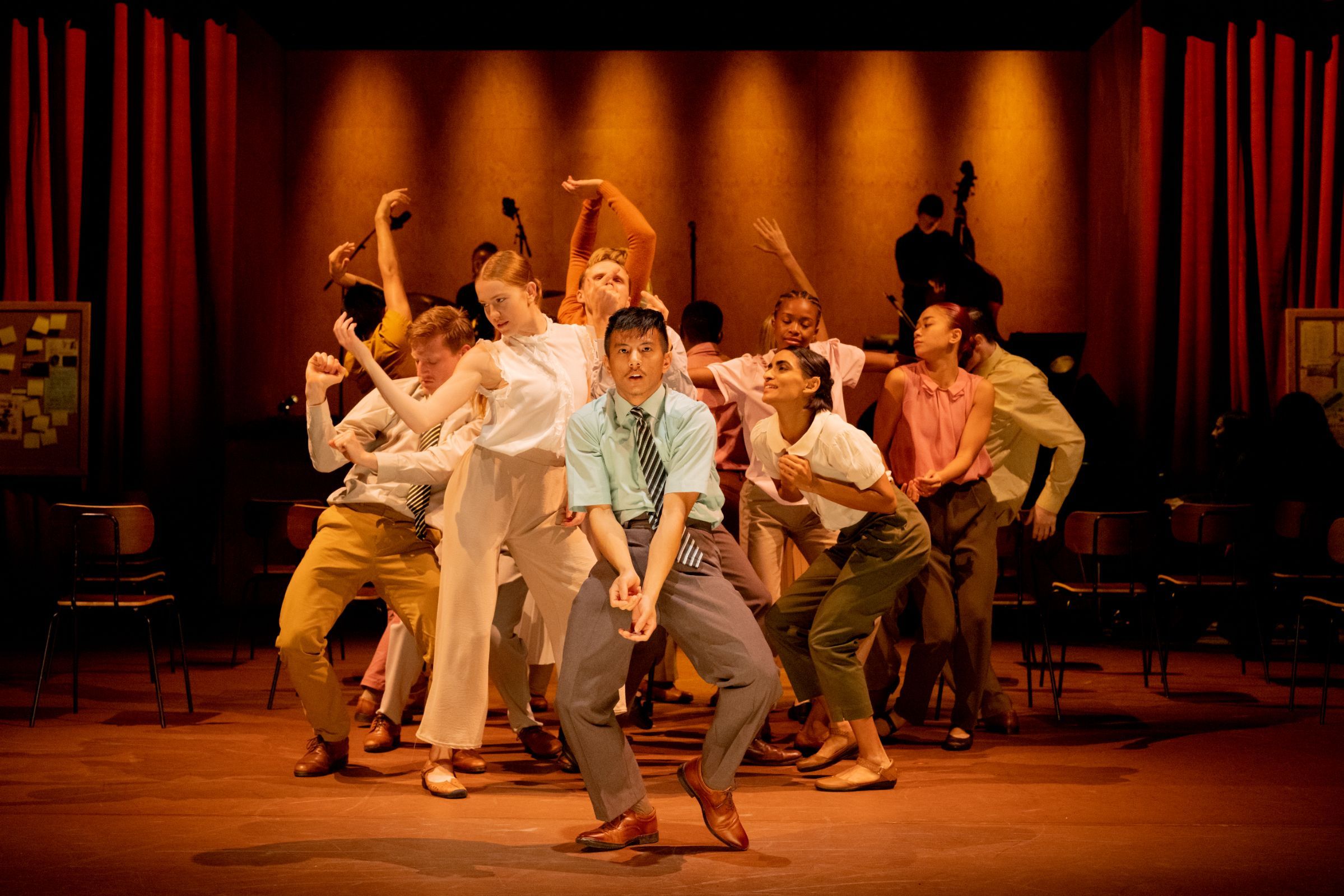 Rambert dancers in Ben Duke's <i>Goat</i> © Camilla Greenwell