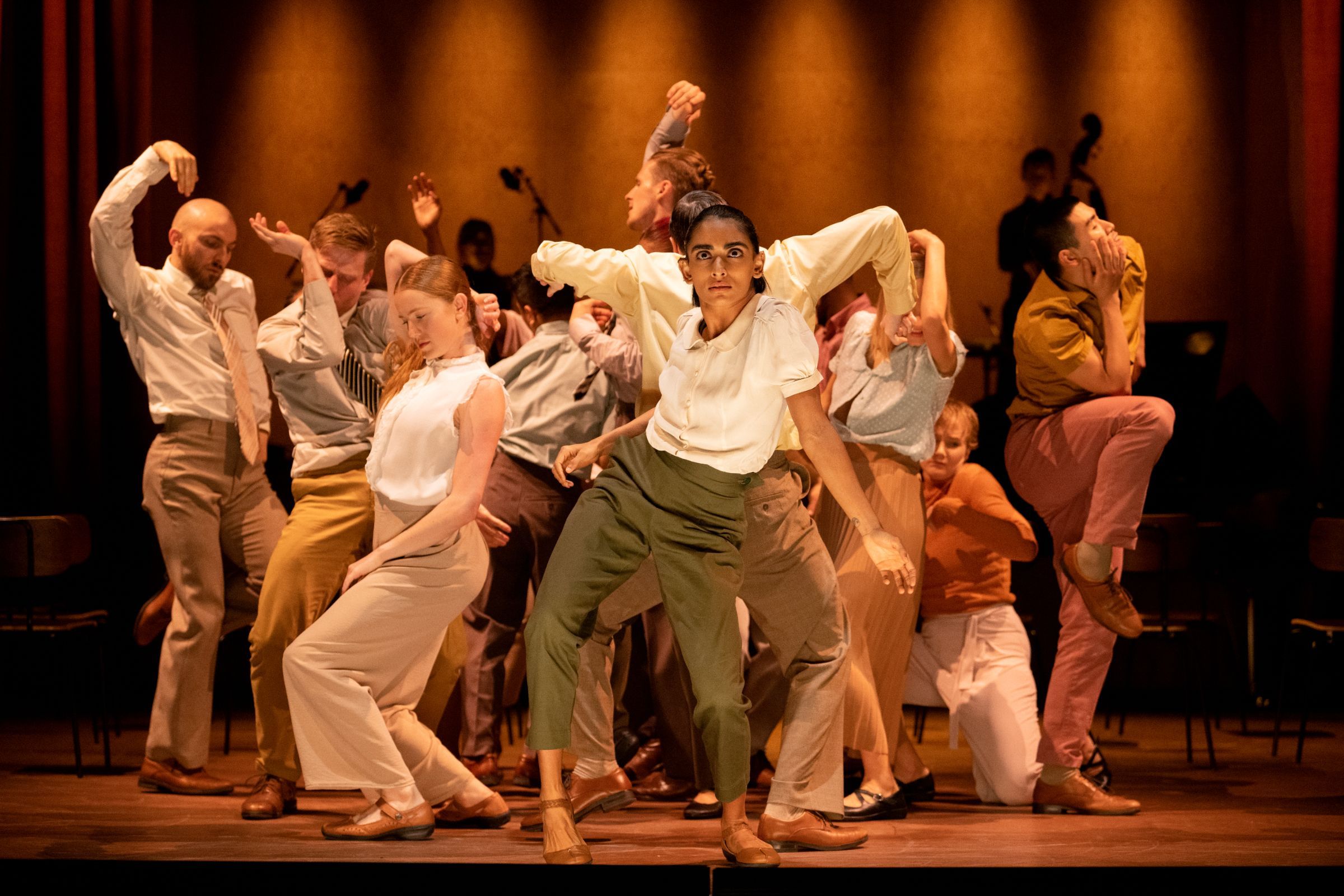 Rambert dancers in Ben Duke's <i>Goat</i> © Camilla Greenwell