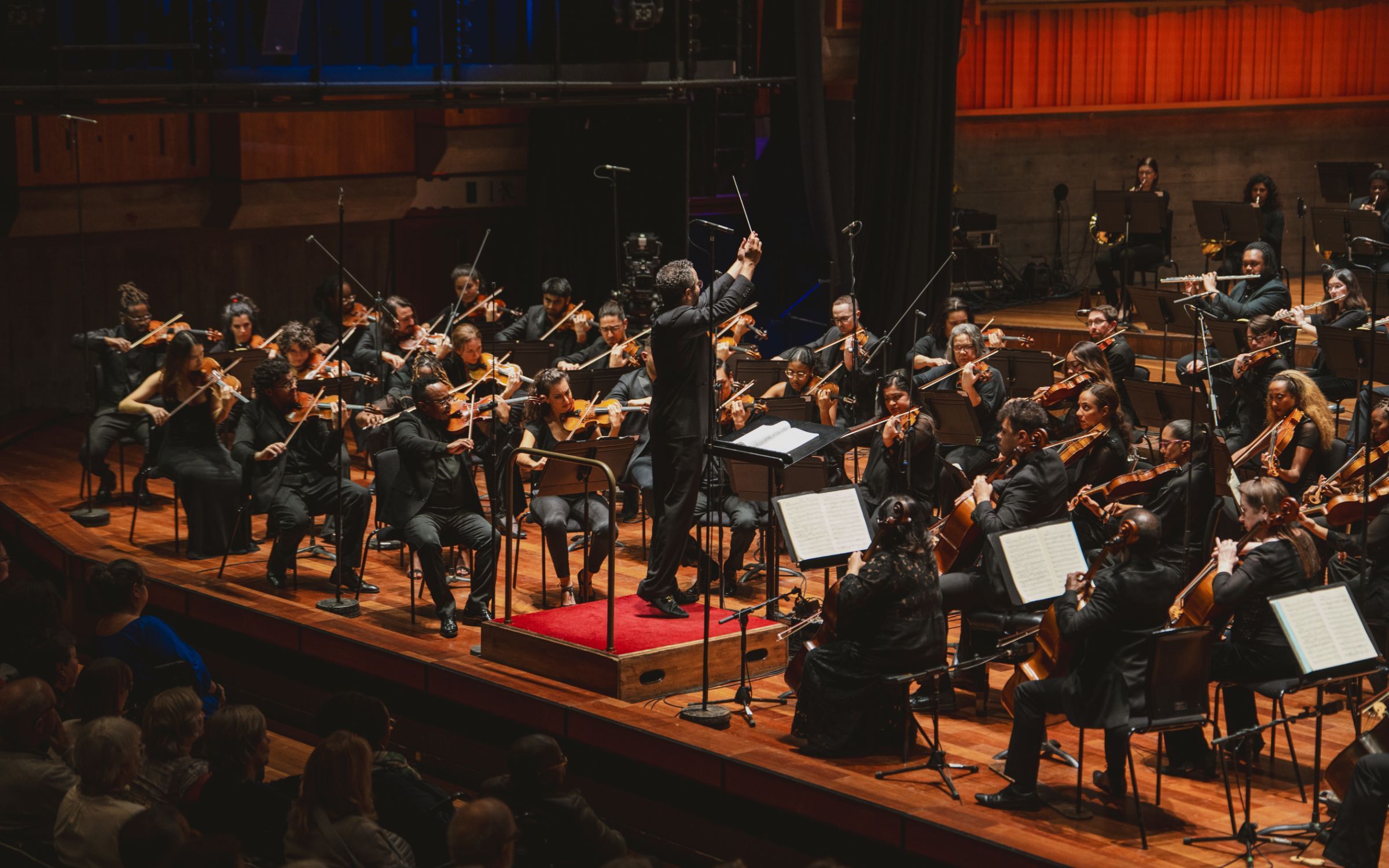 Andrew Grams conducts Chineke! Orchestra &copy; Chuko Cribb