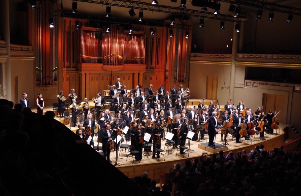 Michael Schønwandt et le BNO à Bozar © Belgian National Orchestra