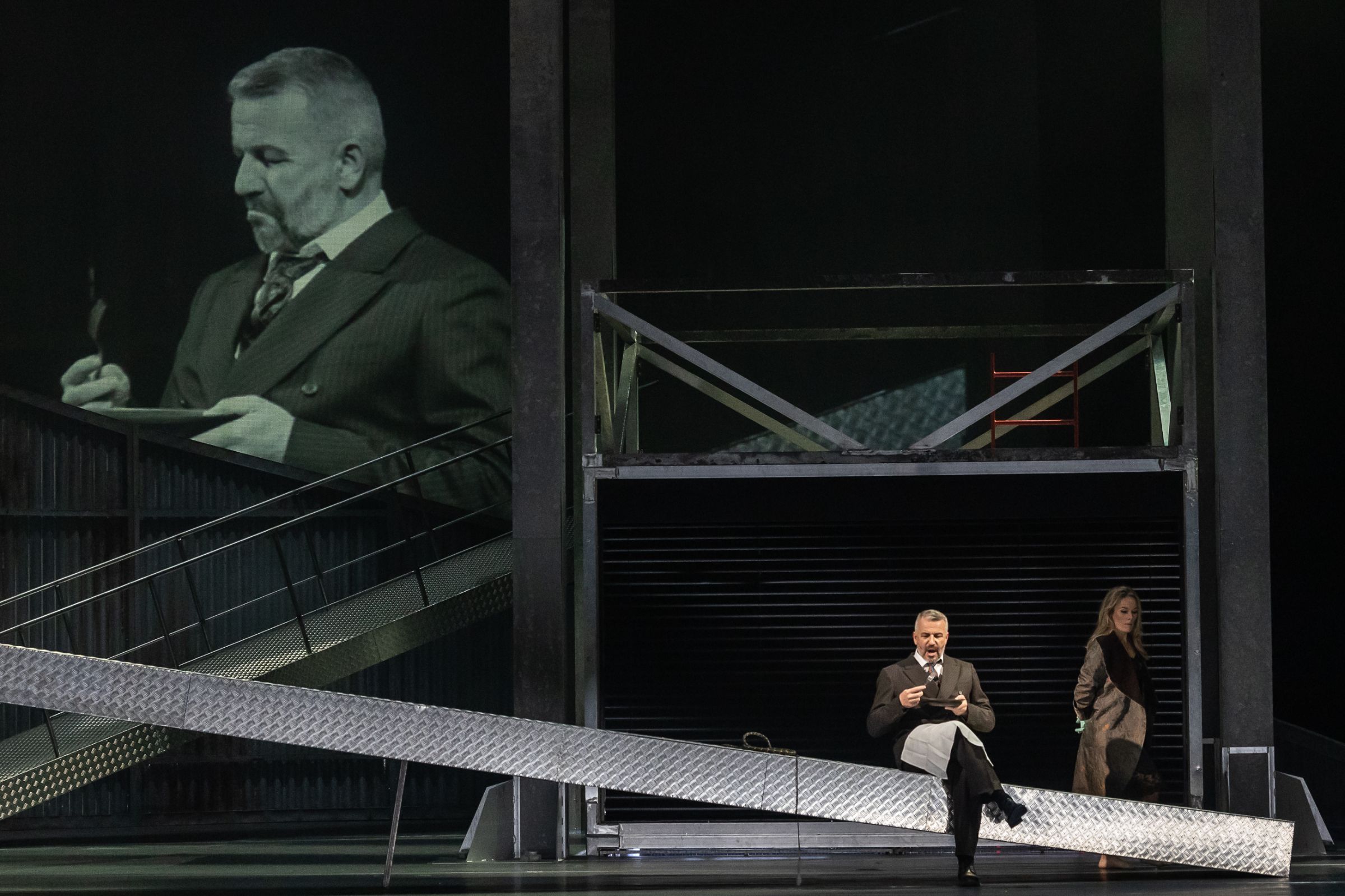 František Zahradníček (Boris) and Alžběta Poláčková (Katerina) &copy; Zdeněk Sokol