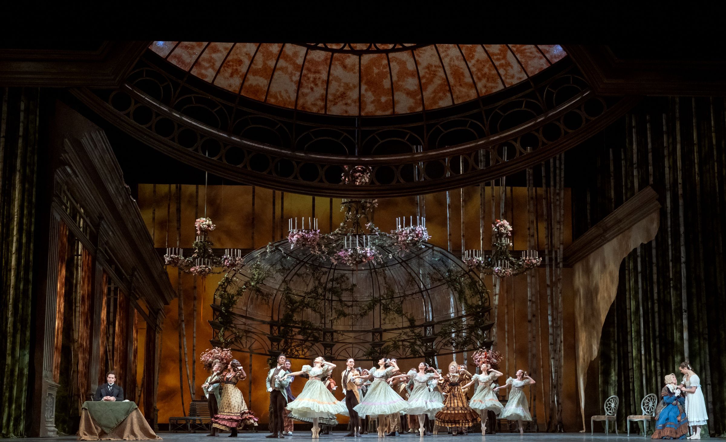 Artists of National Ballet of Canada in John Cranko's <i>Onegin</i> © Karolina Kuras