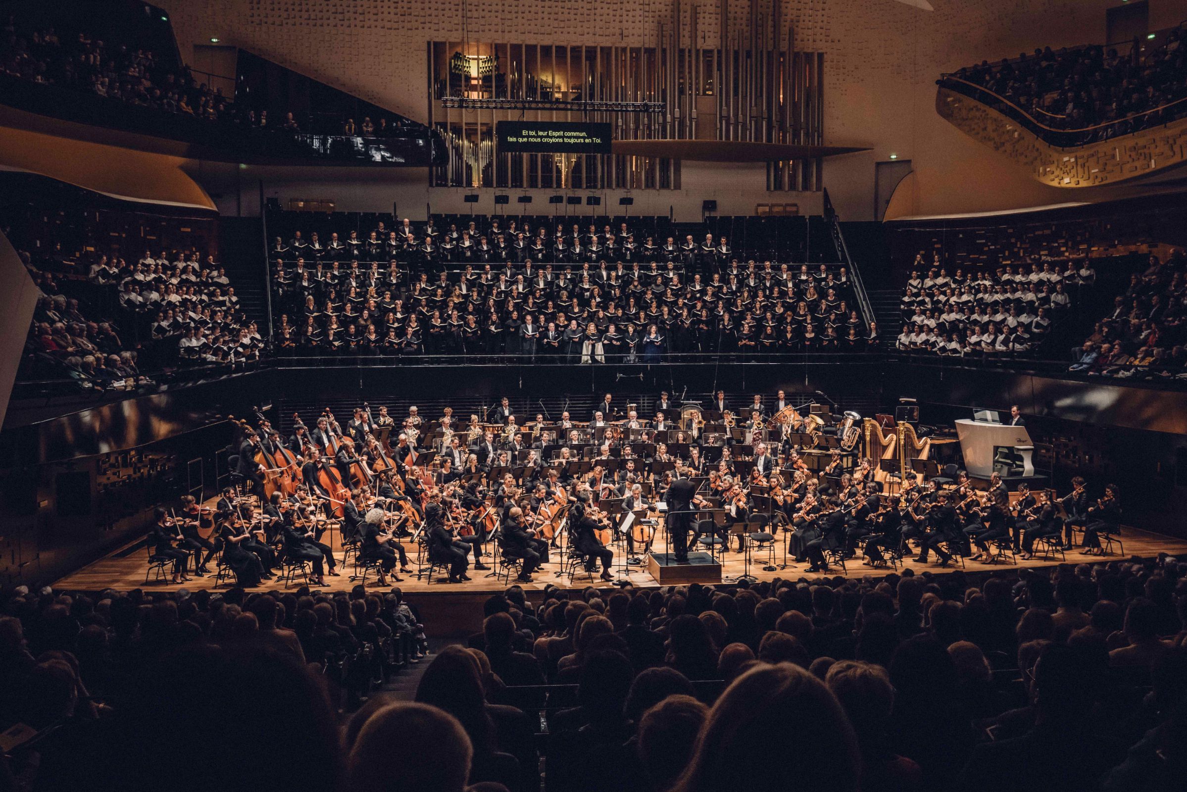 La <i>Huitième Symphonie</i> de Gustav Mahler à la Philharmonie de Paris © Denis Allard