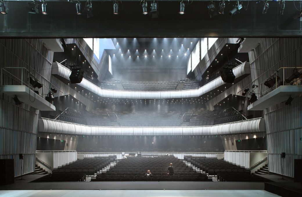 The concert hall at the Concertgebouw &copy; Filip Dujardin