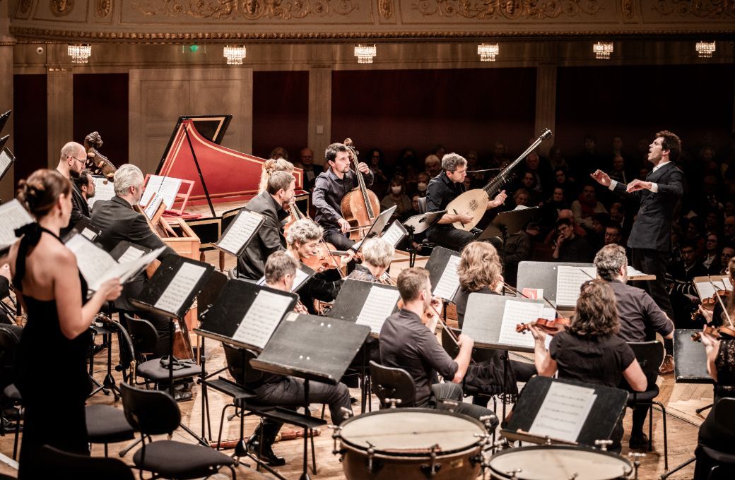 Rapha&euml;l Pichon dirigiert das Ensemble Pygmalion im Wiener Konzerthaus &copy; Julia Wesely